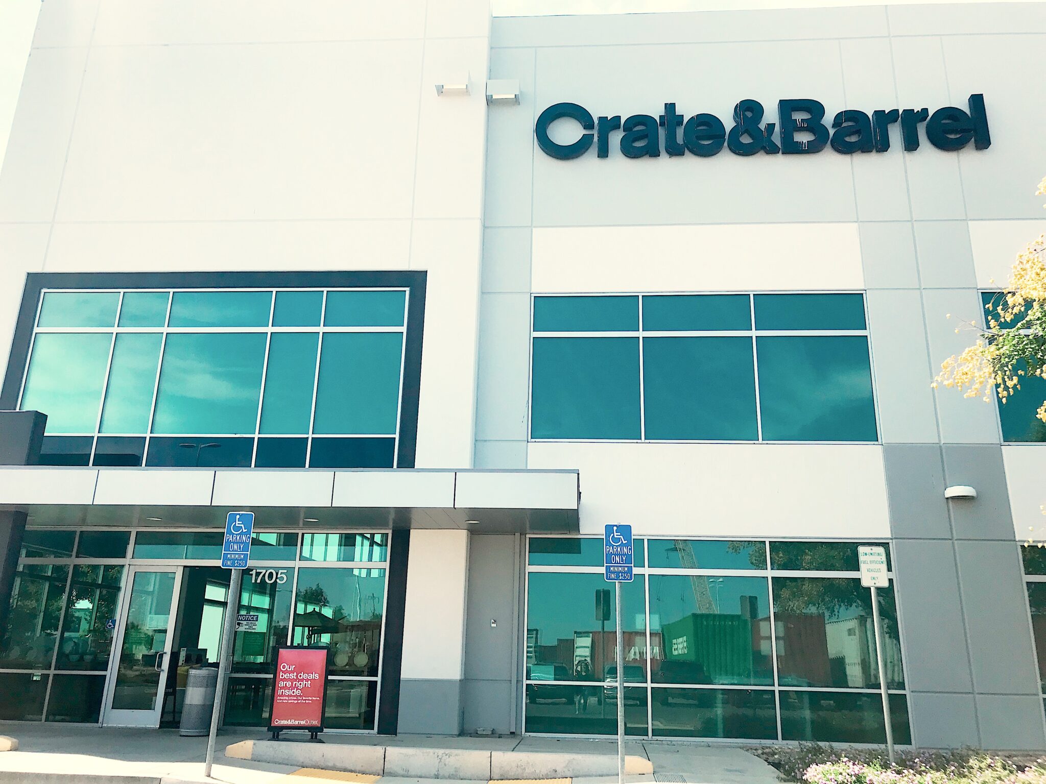Crate and Barrel Furniture Clearance Center Tracy, CA That Outlet Girl